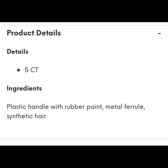 LARUCE 5 PC ESSENTIAL BRUSH SET| Host Pick - Picture 6 of 8